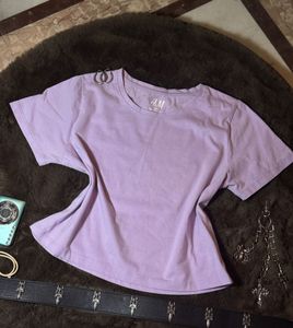 H&M Lavender T-Shirt