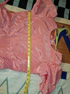 Elegant Pink A-Line Midi Dress