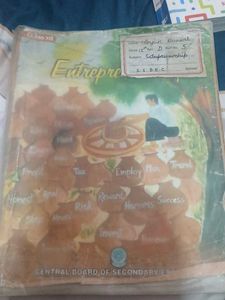 Class 12 Entrepreneurship Textbook