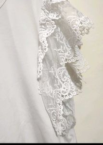 White Top For Girl Or Woman 42 Bust.