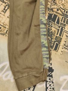 Stylish Camo Trim Joggers