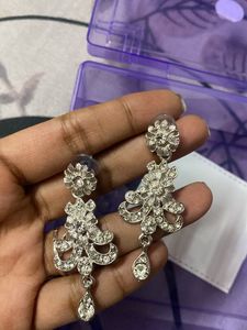 Sparkling Silver Rhinestone Choker
