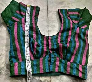 Multi Colour Silk Blouse