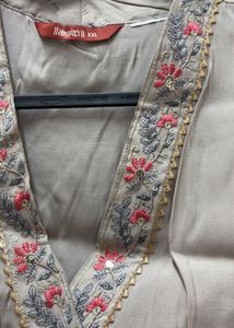 Elegant Embroidered Short Kurta