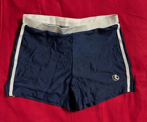 Navy Blue Athletic Shorts