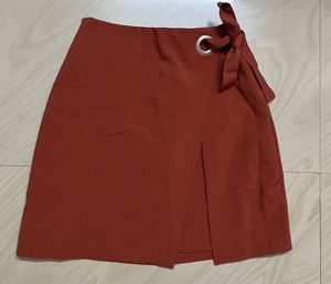 Stylish Wrap Mini Skirt