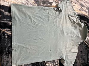 light sea green Casual T-shirt