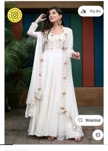 Elegant White Kurta Set with Gold Embroidery