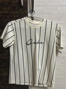 Stylish Striped Graphic T-Shirt