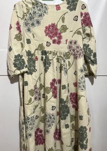 Elegant Floral flared Kurta