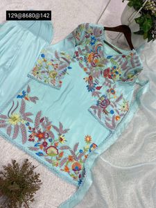 Beautiful Embroidered Farshi Salwar Suit Set