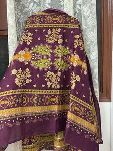 Beautiful Purple Printed Kurta Set