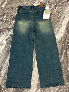 Wide Leg Denim Jeans