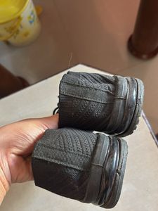 Black Knit Sneakers