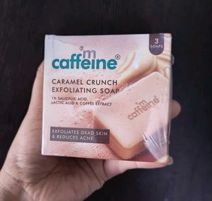 🍮🌼 MCaffeine Caramel Crunch Exfoliating Soap
