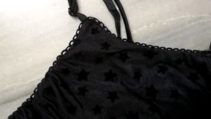🖤✨Y2k Star design Chic Black Mini