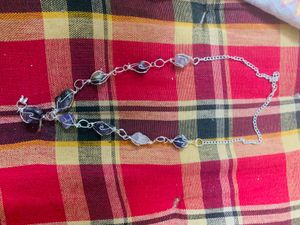 Wire Wrapped Amethyst Bracelet