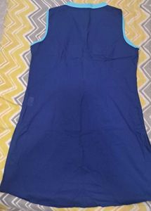 BRAND NEW Blue Embroidered Kurti Tunic