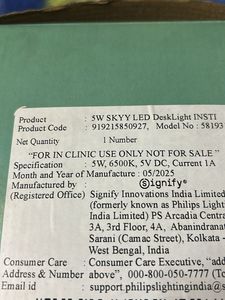 Philips Skyy Rechargeable Desk Light