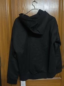 Black Graphic Print Hoodie