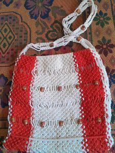 Handmade Macrame Sling Bag