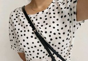 Combo sale,polka dot and fitted bottom up tops