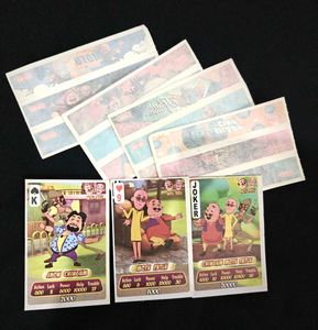 Motu Patlu Playing Cards & Tattoo ❤️