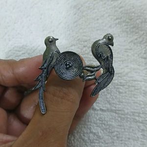Cobra Ring - Silver Tone