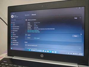 HP Laptop - Sleek and Silver