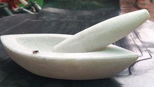 India Marble Granite Imam Dasta, Mortar and Pestle