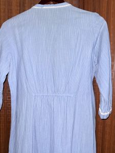 Aurelia Blue Cotton Kurta 🩵