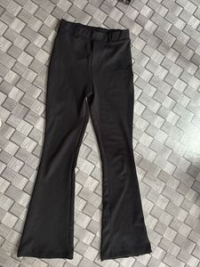 Black Flared Trousers