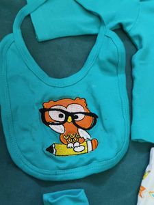 Cute Owl Baby Outfit Set for New born