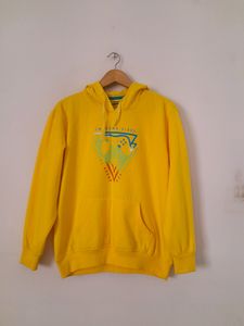 Yellow Printed Hoodie (Boy's)