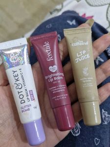 Lot of 3 Lip Balms