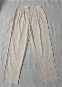 High-Waist Korean Trousers with Wide Baggy Fit