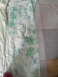 Light Green Floral Kurta Set