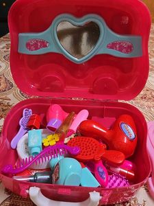 Kids Pretend Play Beauty Salon Set