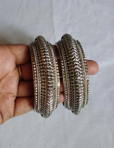 Oxidized bangles