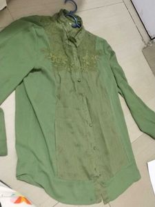 18.Elegant Green Embroidered Kurta