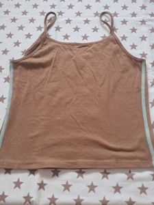 Comfortable Brown Camisole Top
