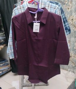 Stylish Plum Shirt