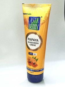 Asta Berry Papaya Sunscreen Creme SPF 30