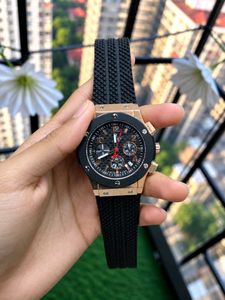 Hublot Stylish Black Chronograph Watch