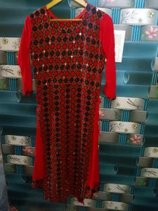 Elegant Red kurti for women