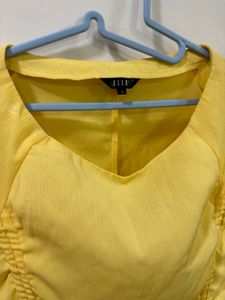Yellow Party Top Elle