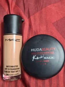 MAC & Huda Beauty Face Makeup combo