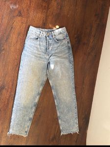 H&amp;M Straight Leg Blue Denim Jeans