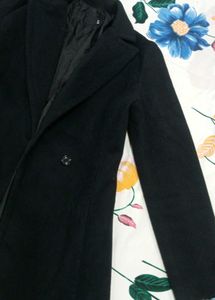Chic Black Overcoat for Women