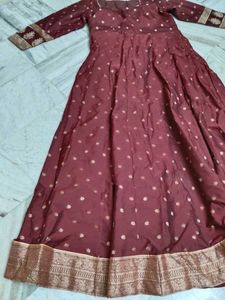 Maroon Ethnic Gown